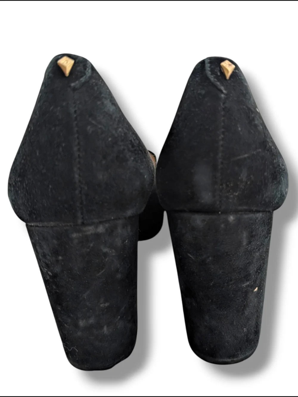 Sam Edelman Ellison Black Suede Pump Heels, Size 8.5